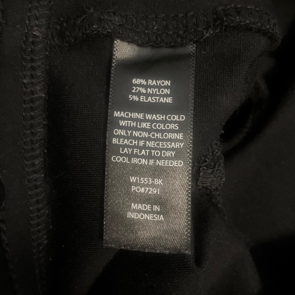 Betabrand Black Yoga Dress Pants Two Pocket Flare W1553-BK Women's Medium M - Picture 6 of 6